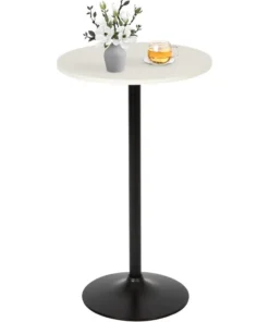 40 inch round table high top bar table, home, kitchen, and restaurant cocktail table