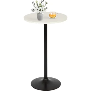 40 inch round table high top bar table, home, kitchen, and restaurant cocktail table